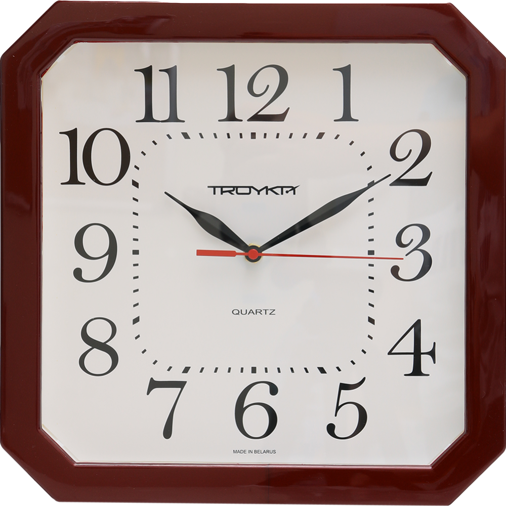 Часы настенные «Troyka» электронно-механические, кварцевые, 31331316