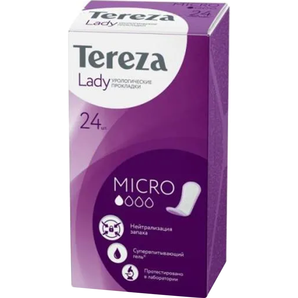 Прокладки женские урологические «TerezaLady» Micro, 24 шт