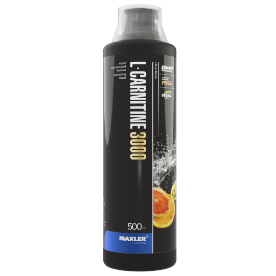 L-карнитин Maxler L-Carnitine 500 ml (3000 mg) - Citrus