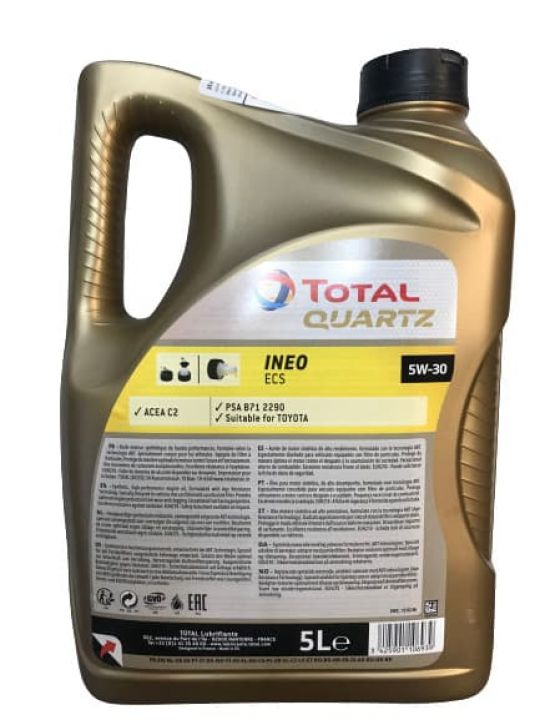 Моторное масло Total Quartz Ineo ECS 5W-30 5л