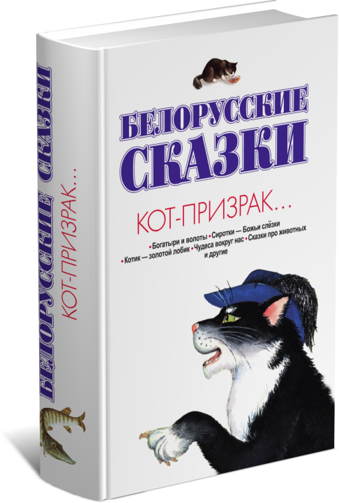 Детская книга Белорусские сказки: Кот-призрак