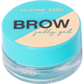 Гель для бровей «Vivienne Sabo» Brow jelly gel, сверхсильная фиксация, тон 01 бесцветный, 5 г