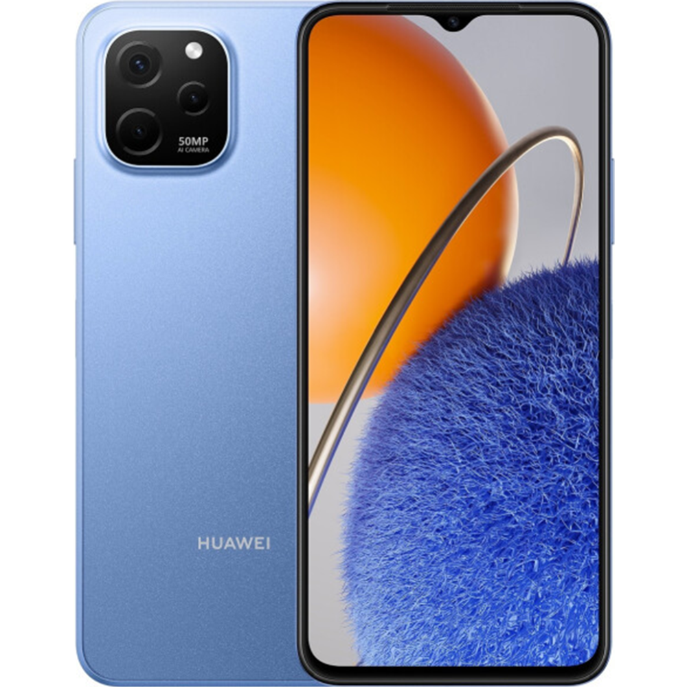 Картинка товара Смартфон «Huawei» Nova Y61 EVE-LX9N 4/128GB, 51097SXB, sapphire blue