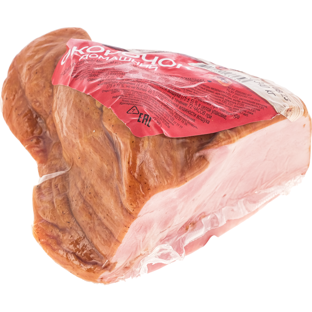 Продукт из свинины «Окорок домашний» копчено-вареный, 1 кг #1
