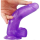 Фаллоимитатор «LoveToy» Jelly Studs Crystal Dildo Small, LV3102 Purple, фиолетовый, 16 см