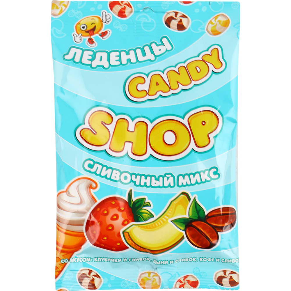 Карамель леденцовая «Candy» молочный микс, 80 г