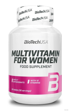 Витаминно-минеральный комплекс для женщин BiotechUSA Multivitamin for Women,  60 таблеток