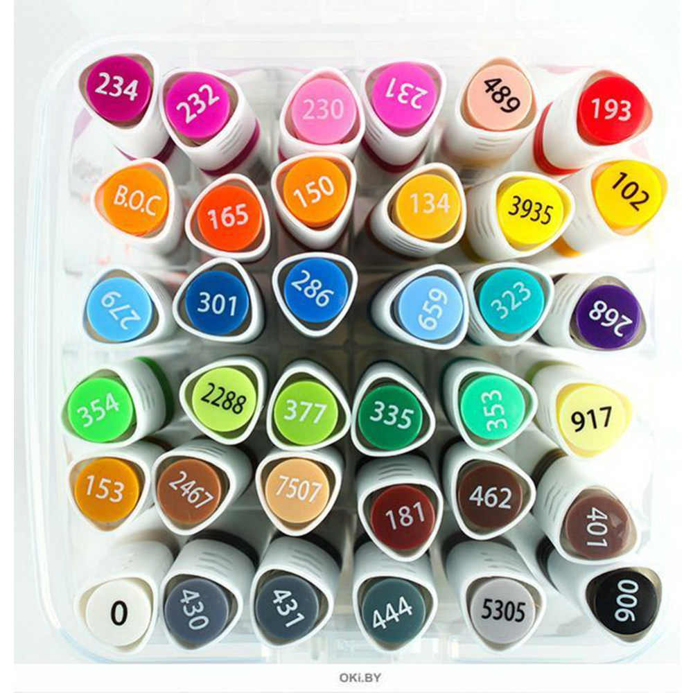 Набор маркеров для скетчинга «Darvish» DV-13107-36, 36 цветов