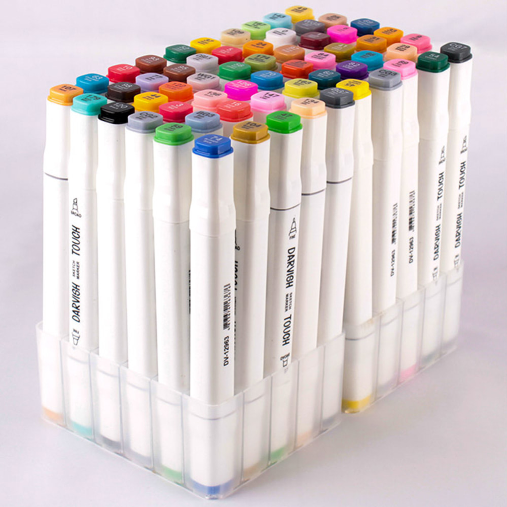 Набор маркеров для скетчинга «Darvish» DV-12963-60, 60 цветов
