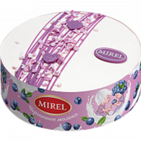 Торт «Mirel» Чер­нич­ное молоко, за­мо­ро­жен­ный, 750 г