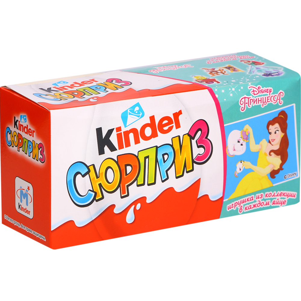 Шоколадное яйцо «Kinder Сюрприз» c игрушкой, 3х20 г купить в Минске:  недорого, в рассрочку в интернет-магазине Емолл бай