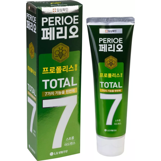 Зубная паста «Perioe» Комплексного действия, Total 7 strong, 120 г