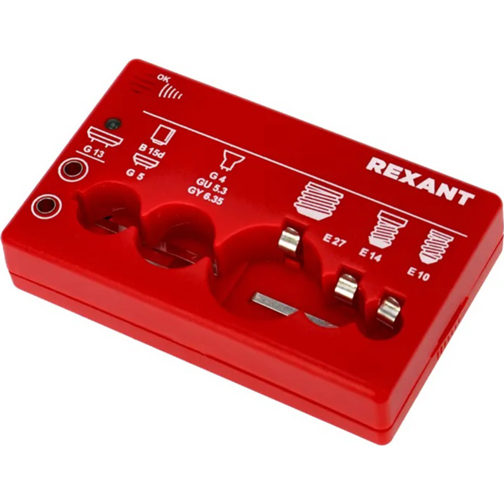 Тестер для ламп «Rexant» 604-803, портативный, на батарейке