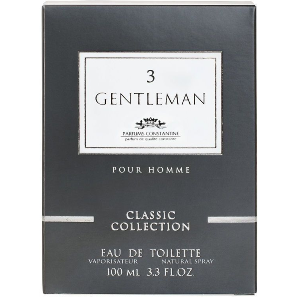Туалетная вода «Parfums Constantine» мужская, Gentleman 3, 100 мл
