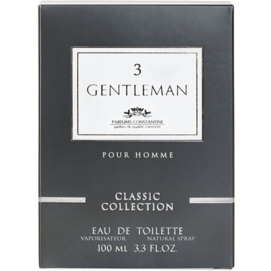 Туалетная вода мужская «Parfums Constantine» Gentleman 3, 100 мл