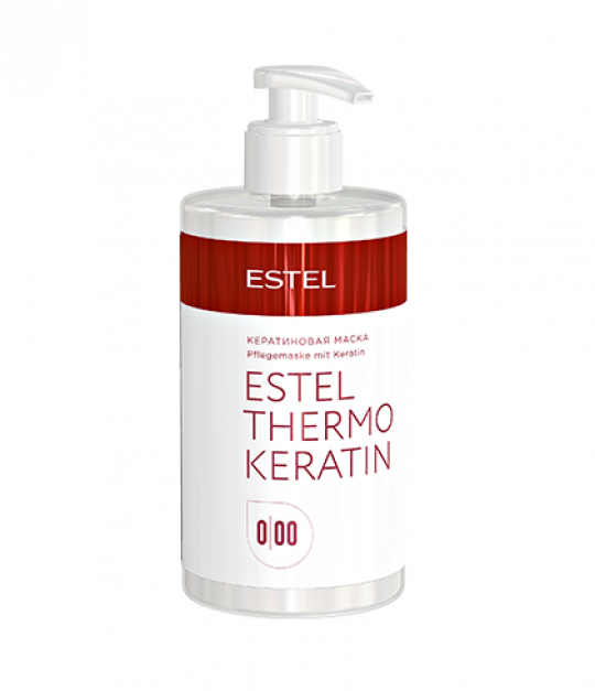 Набор для процедуры термокератин для волос THERMOKERATIN KERATIN ESTEL комплект (435 мл, 200 мл, 100 мл)