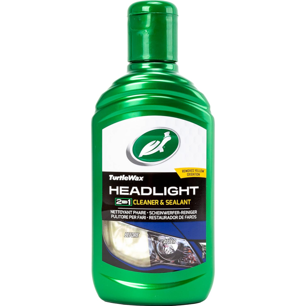 Полироль для фар «Turtle Wax» Headlight Restorer Liq, 300 мл