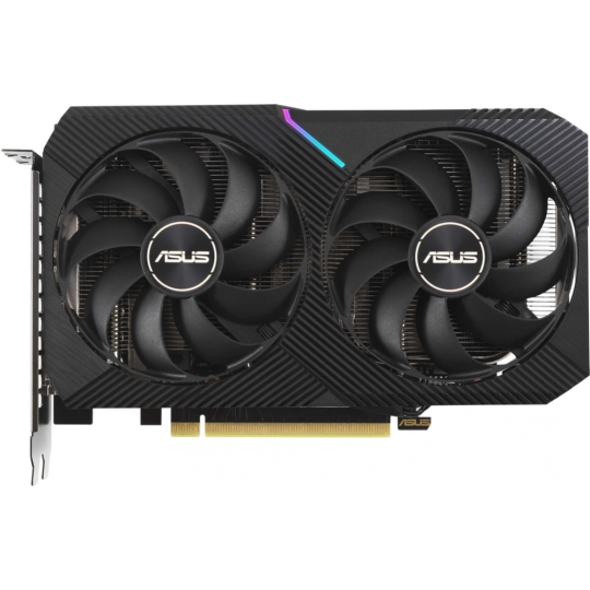 Видеокарта «Asus» RTX 3060 Ti V2 MINI OC DUAL-RTX3060TI-O8G-MINI-V2