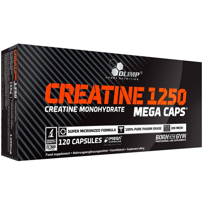 Креатин от Olimp Sport Nutrition Creatine 1250 Mega caps (120 капсул)