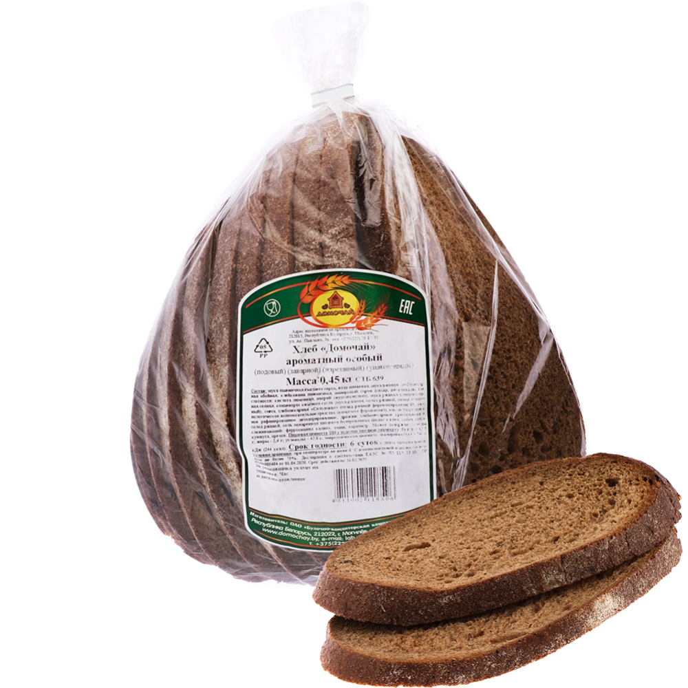Хлеб «Домочай» ароматный, 450 г #0
