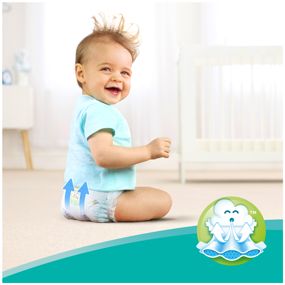 Подгузники детские «Pampers» Active Baby-Dry, размер 4, 9-14 кг, 132 шт