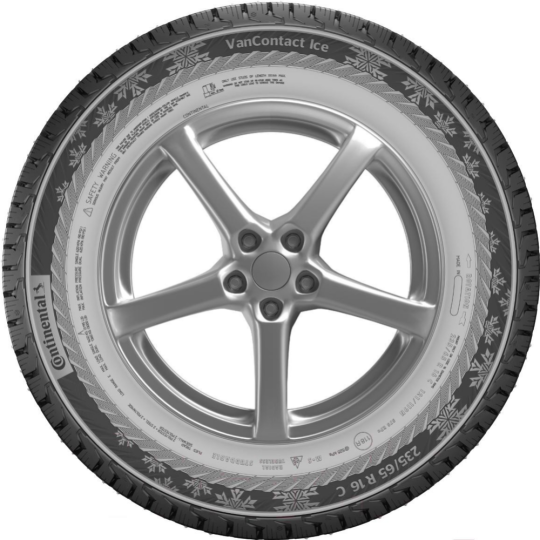 Зимняя шина «Continental» VanContact Ice, 195/75R16C, 107/105R, шипы