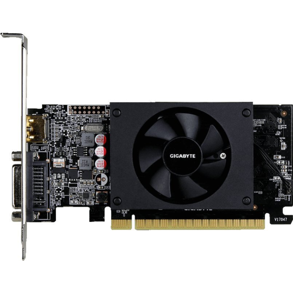 Видеокарта «Gigabyte» GeForce GT 710 2GB GDDR5, GV-N710D5SL-2GL Retail