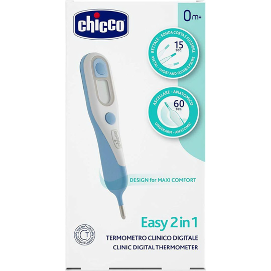 Термометр «Chicco» Easy, 2в1, 0 мес+, 00009594000000