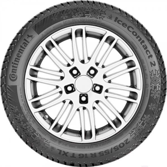 Зимняя шина «Continental» IceContact 3, 275/55R19, 111T, шипы