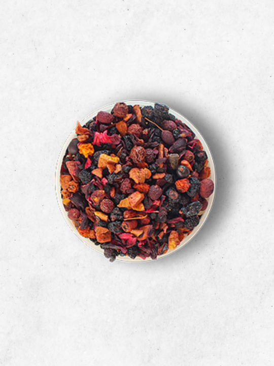 Напиток чайный на основе лепестков цветов «ЛЕСНАЯ ЯГОДА» 60 г