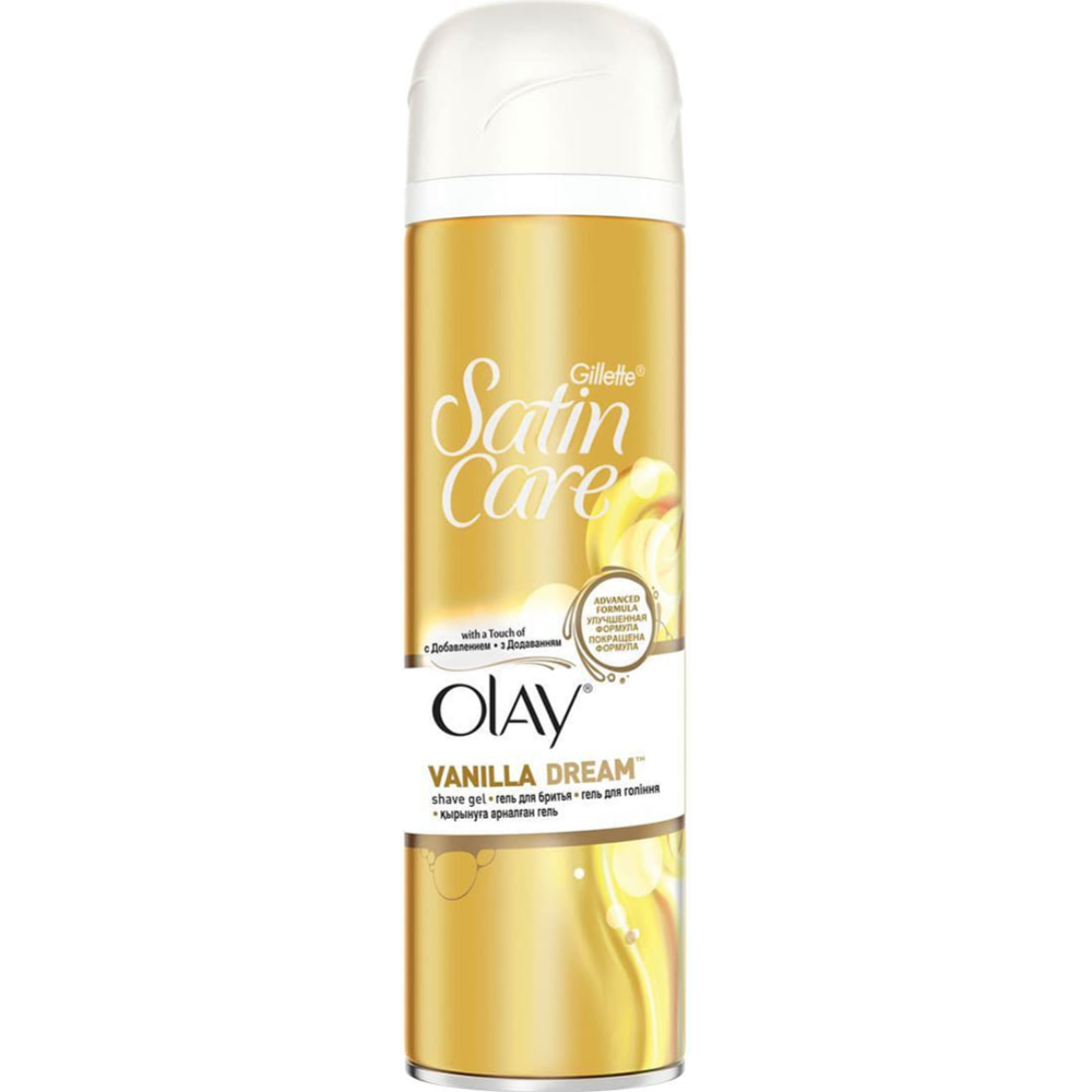 Гель для бритья «Gillette» Satin Care Olay Vanilla Dream, 200 мл