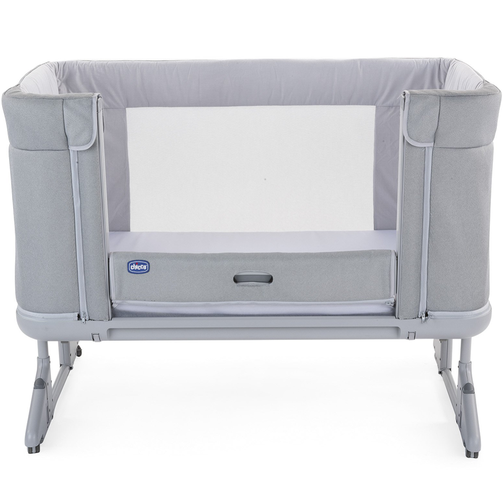 Кроватка «Chicco» Next2Me Forever Cool Grey, 00079650190000