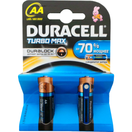 Элемент питания «Duracell» MX15002BP, АА, 2 шт