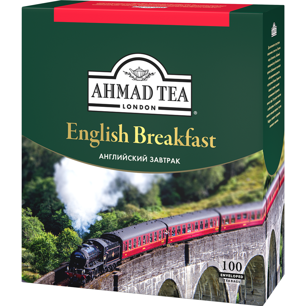Чай черный «Ahmad Tea» English Breakfast, 100х2 г #0