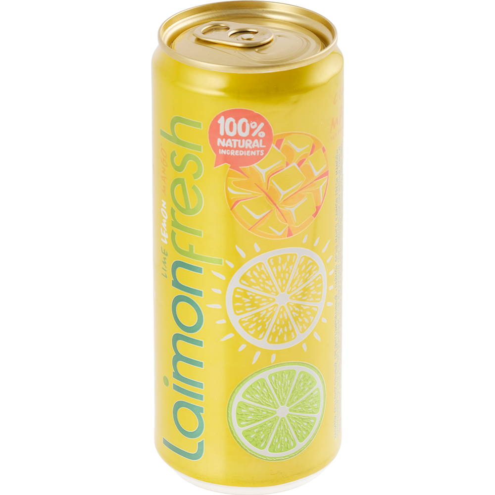Напиток безалкогольный «Laimon Fresh» манго, 0.33 л #0