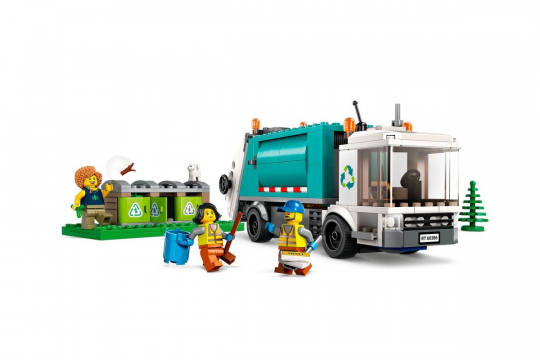 Конструктор LEGO City 60386 Грузовик для переработки отходов