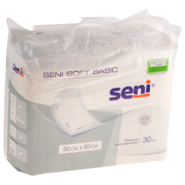 Пеленки впитывающие «Seni» Soft Basic, 30 шт, 90х60 см