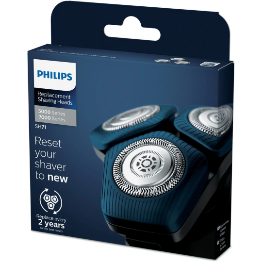 Сменные бритвенные головки / лезвия / кассеты для электробритв Philips Shaving Heads Series 5000/7000 SH71/50