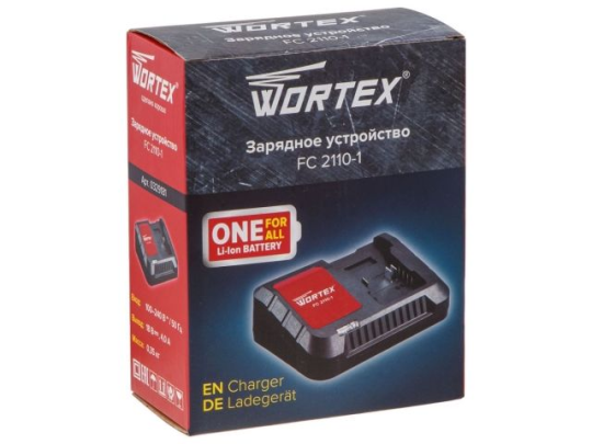 Зарядное устройство WORTEX FC 2110-1 (1 слот, 4 А ,быстрая зарядка) Артикул: 0329181