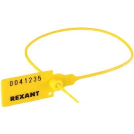 Пломба «Rexant» 07-6132, желтый, 320 мм, 50 шт