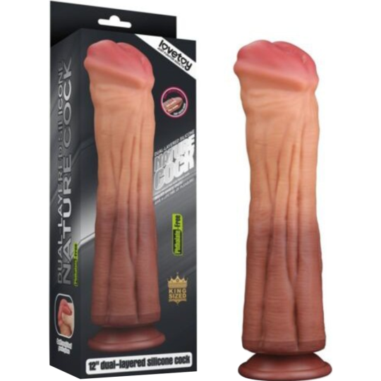 Фаллоимитатор «LoveToy» Lovetoy Nature Cock King Sized, LV411016, 30 см