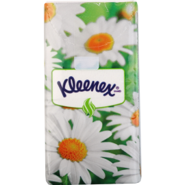 Платочки бумажные «Kleenex» ромашка, 10 шт