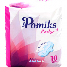 Жен­ские ги­ги­е­ни­че­ские про­клад­ки «boni Pomik» Lady Ultra Normal, 10 шт 