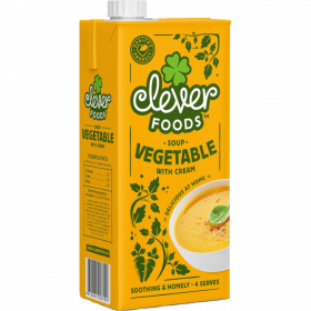 Овощ­ной крем-суп со слив­ка­ми «Clever Foods» 1 кг