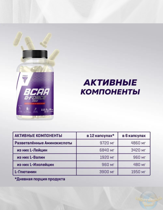 BCAA G-FORCE 1150 90 кап