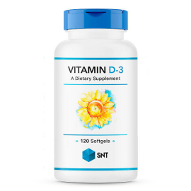 Витамины от SNT Nuttrition Vitamin D-3 5000 (120 софтгелей)