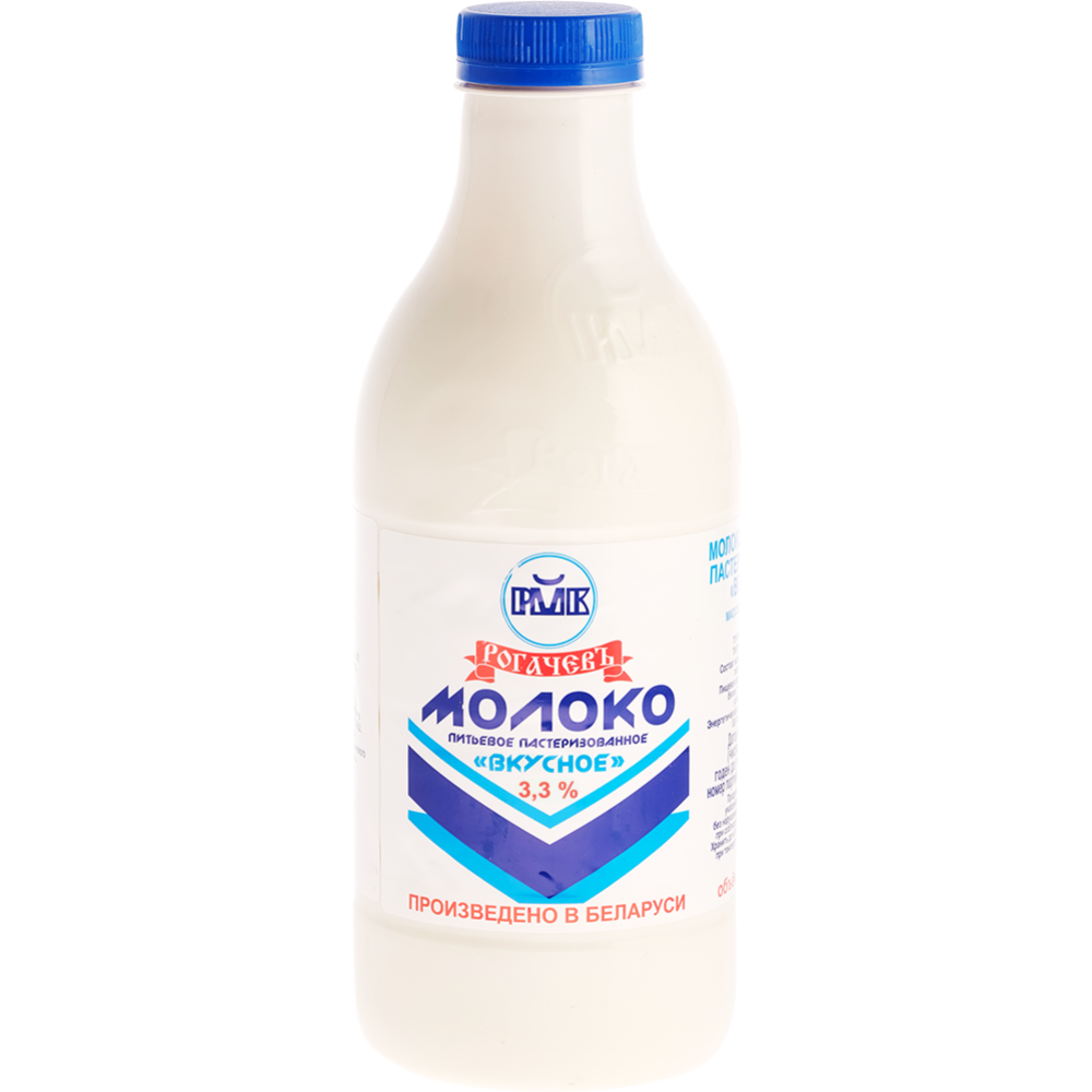 Молоко пастеризованное «Вкусное» 3.3% #0