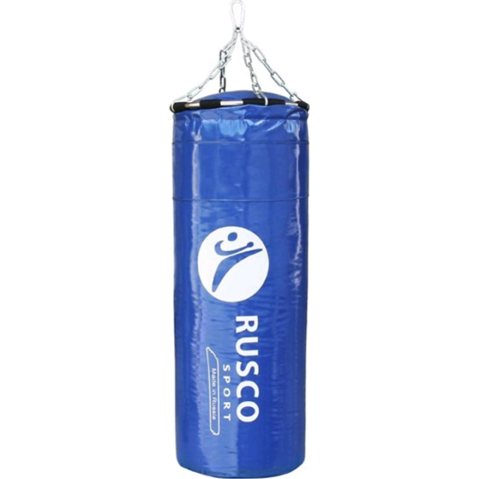 Мешок боксерский «RuscoSport» Boxer, синий, 150х35 см, 45 кг