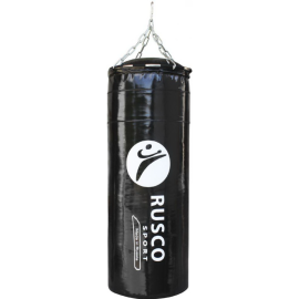 Мешок боксерский «RuscoSport» Boxer, черный, 150х35 см, 45 кг