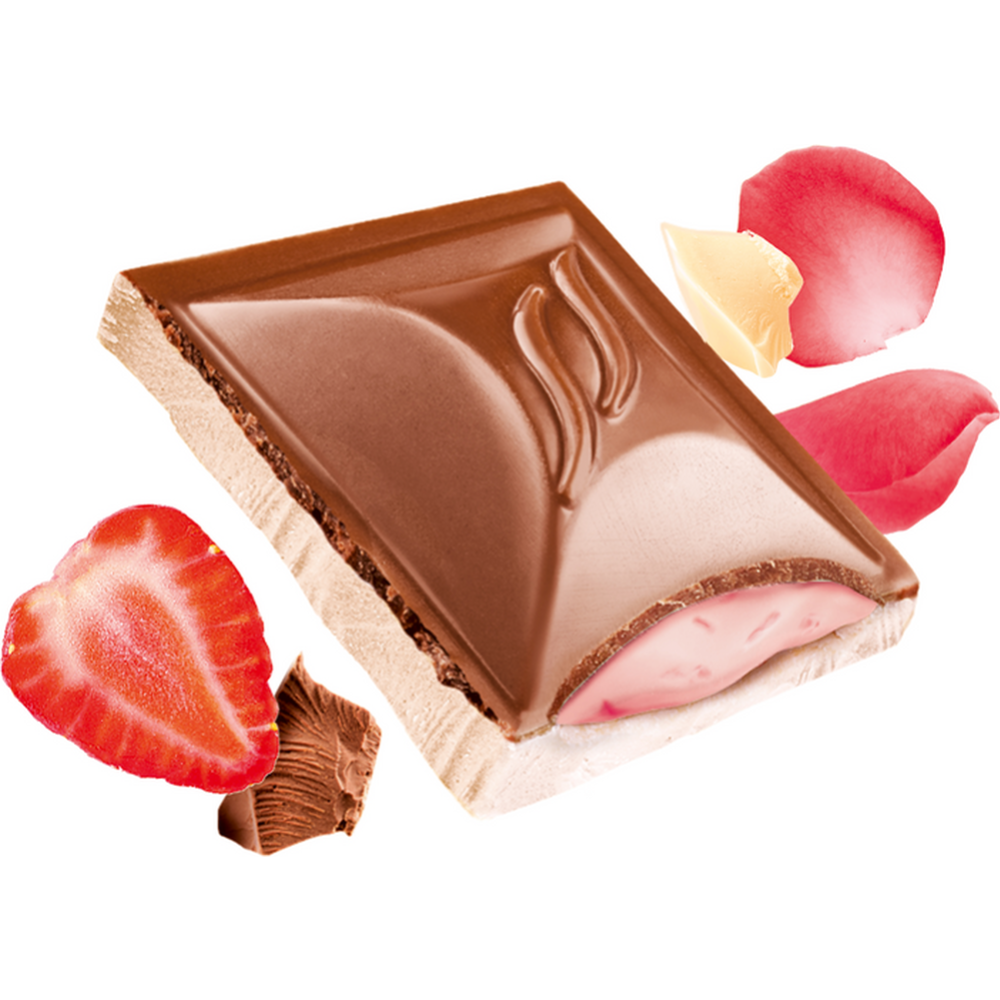 Шоколад «Nestle» Gold Selection, со вкусом йогурта с клубникой, 82 г